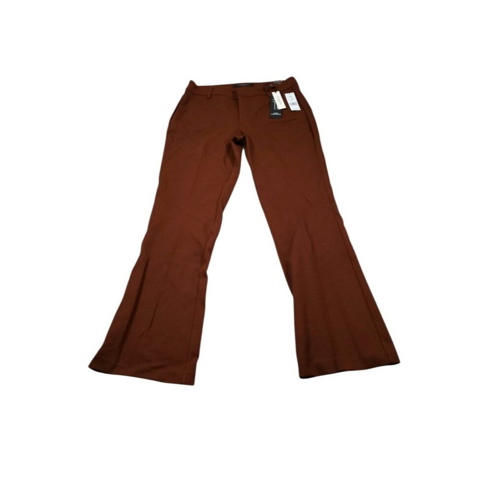 Liverpool Kelsey Flare Trouser Women's Pants Brown Rich Mahogany Size 8 29